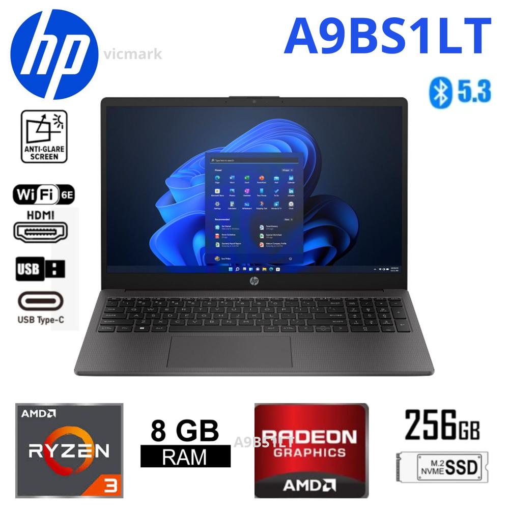 NB HP 255 G10 RYZEN 3-7320U 8GB SSD 256 GB WIN 11 HOME  A9BS1LT