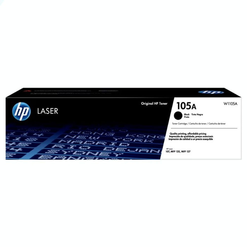 TONER HP 105A W1105A NEGRO LASER 107A 135A