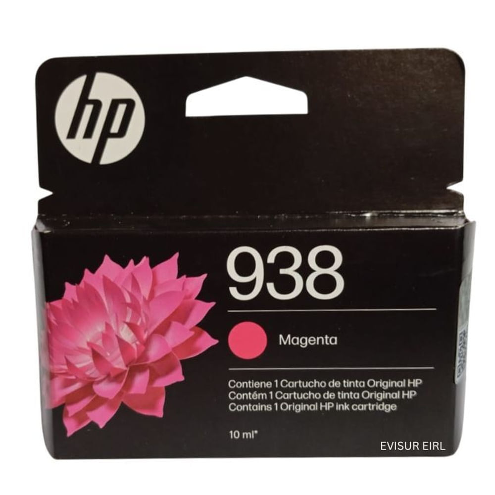 TINTA HP 938 4S6X6PL MAGENTA ORIGINAL