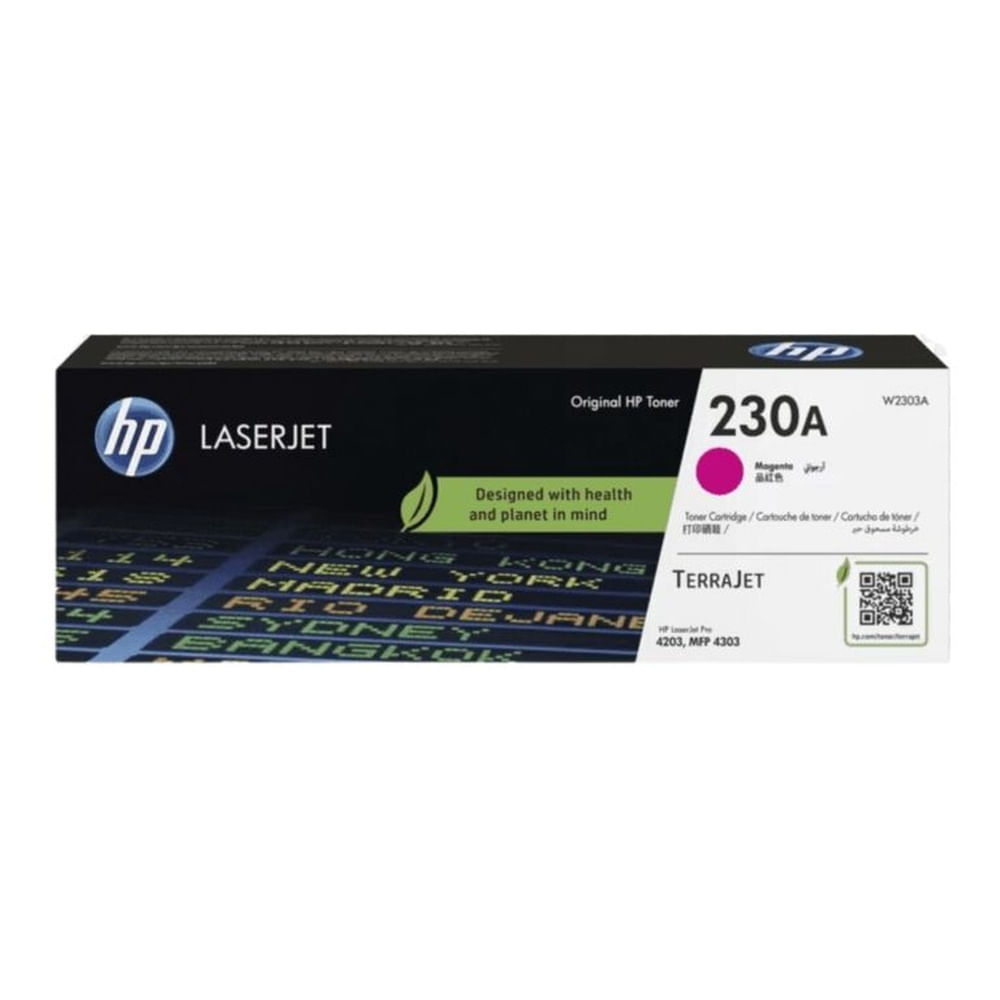 TONER HP 230A W2303A MAGENTA LJ4303FDW 1800 PAGINAS