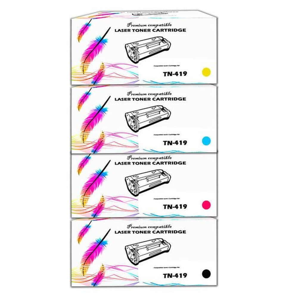 Toner Brother TN-419 CYMK L8360cdw, L8900cdw Compatible