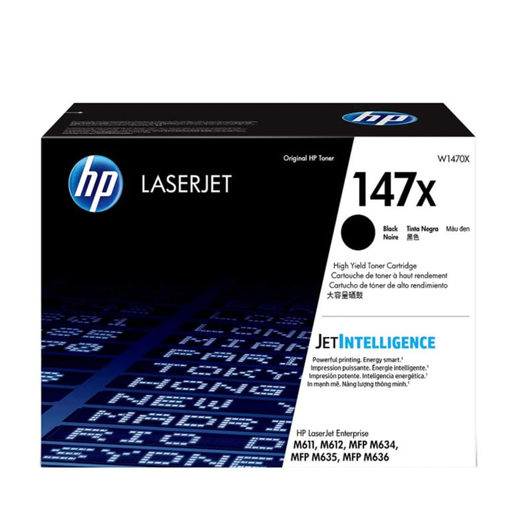 TONER HP 147X W1470X LJ 107A BLACK 25200 PGS