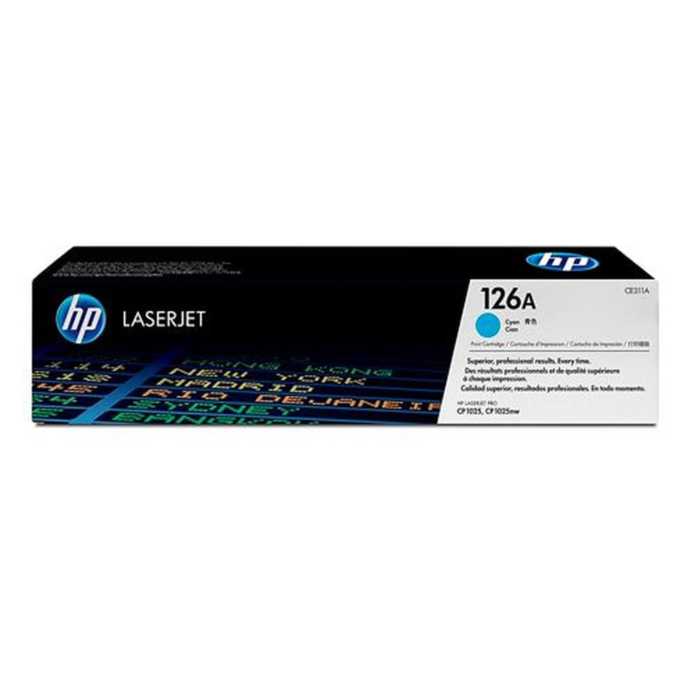 TONER HP 126A CE311A LJ CP1025 CYAN 1000 PG