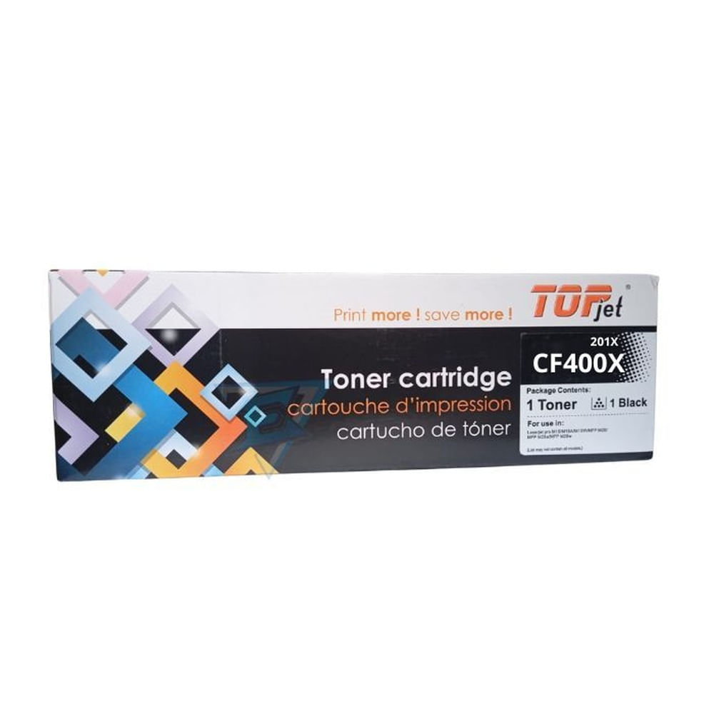 TONER COMPATIBLE HP 201X CF400X NEGRO