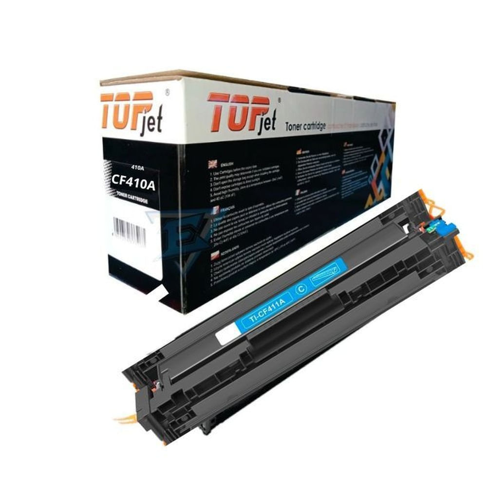 TONER COMPATIBLE HP 410A CF411A COLOR CIAN