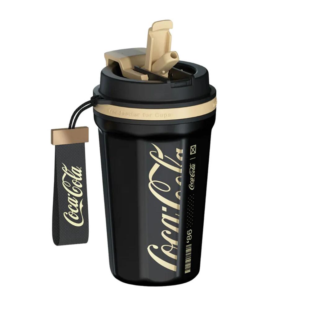 Termo GERM Rombo CocaCola Negro 550ml Acero Inoxidable