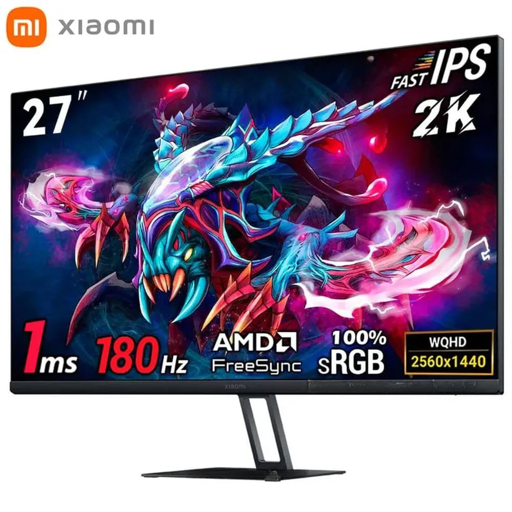 Monitor Gamer Xiaomi 2k G27QI 27 Pulgadas QHD 180Hz