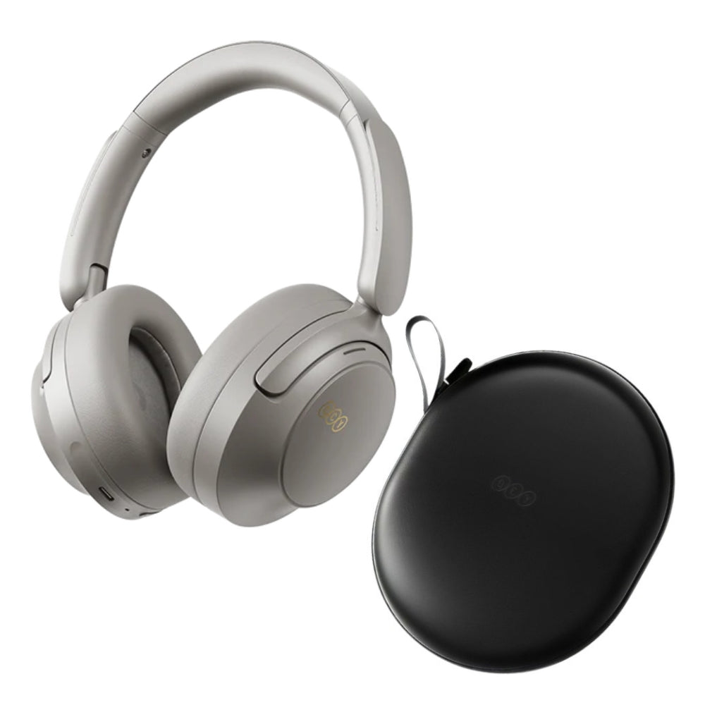 Audífonos Inalámbricos QCY H3S Gris con cancelación de ruido con Case QCY STD