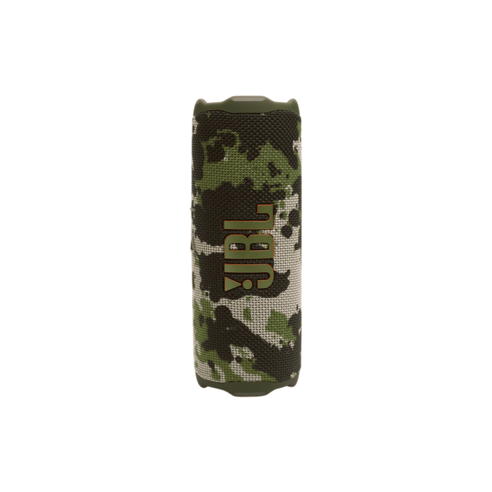 Parlante JBL Flip 7 con  duración de HASTA 16 HORAS - CAMO