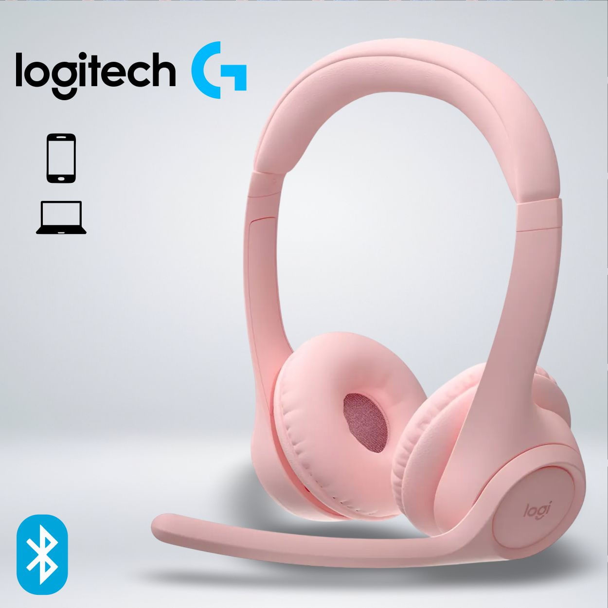 AUDIFONO LOGITECH ZONE 300 WIRELESS USB BLUETOOTH-20HRS C MICROFONO