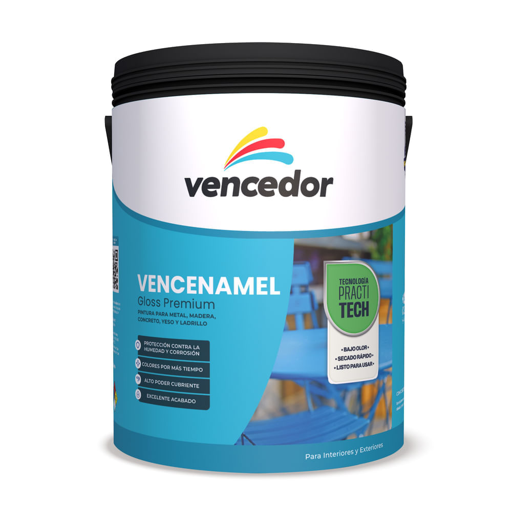 Gloss Vencedor Practitech Blanco Brillante 3.6L