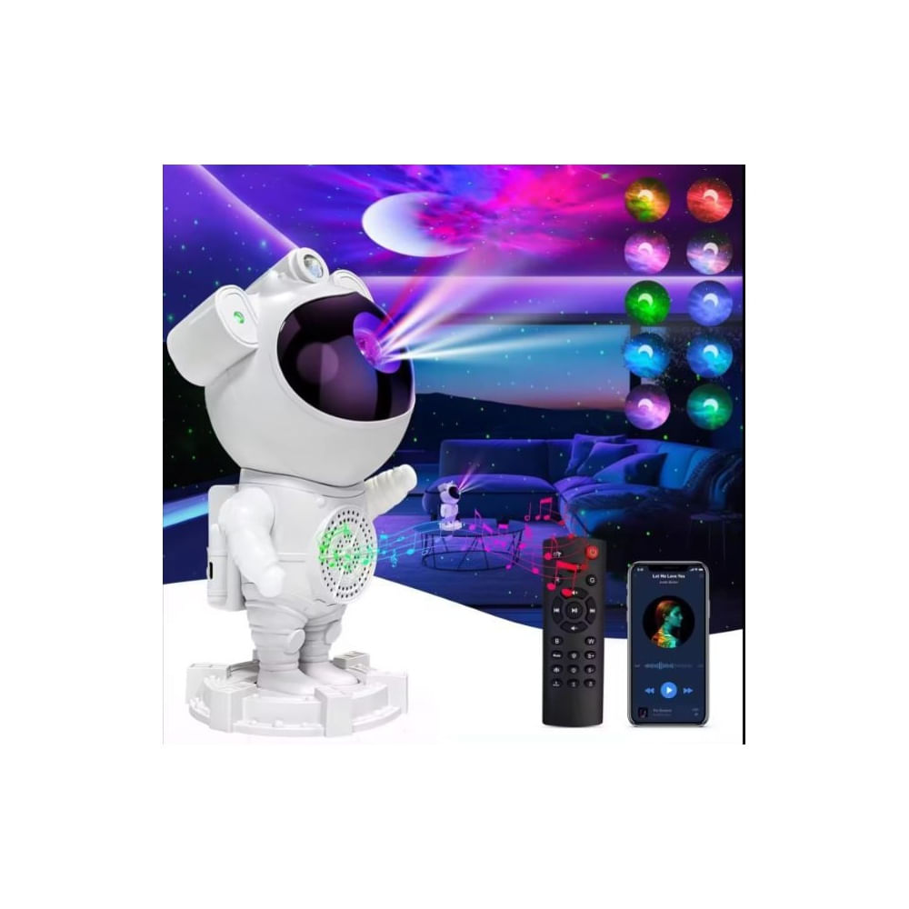 ASTRONAUTA PROYECTOR  CON PARLANTE