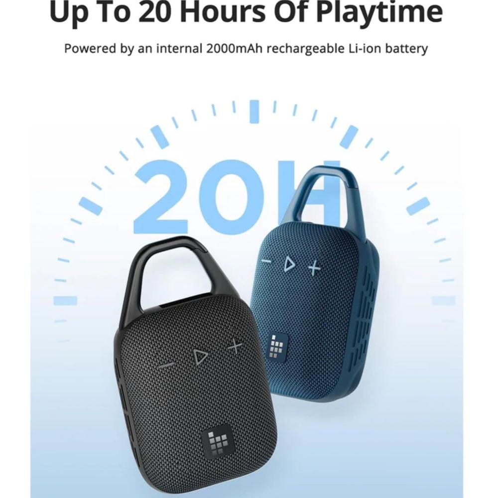 Parlante Tronsmart Mirtune H1 IPX7 Portátil Batería hasta 20h