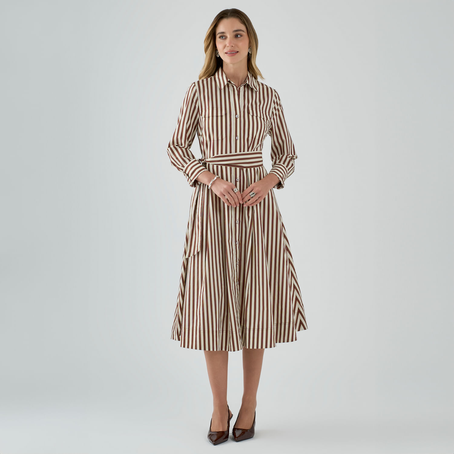 Vestido Mujer Rayas Malabar