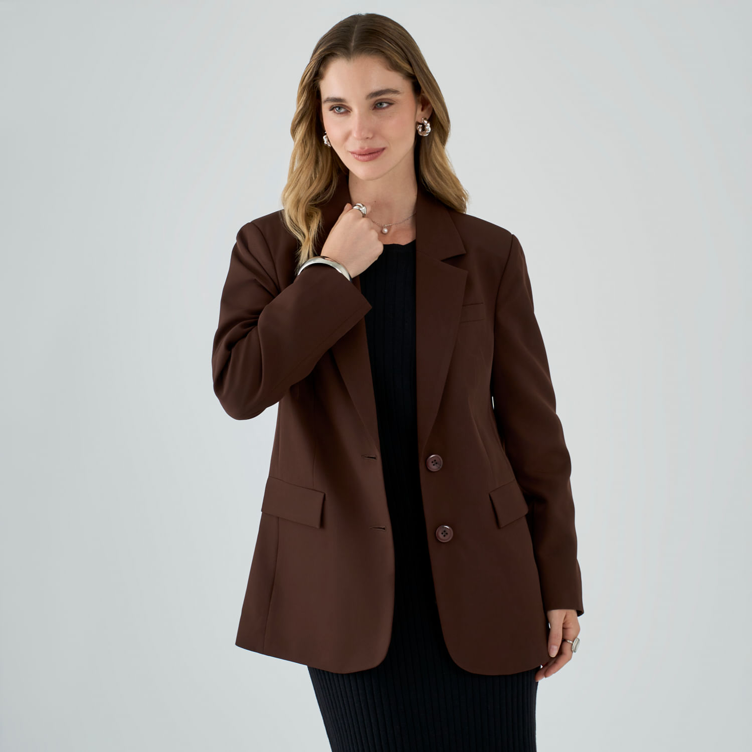 Blazer Mujer Brown Malabar