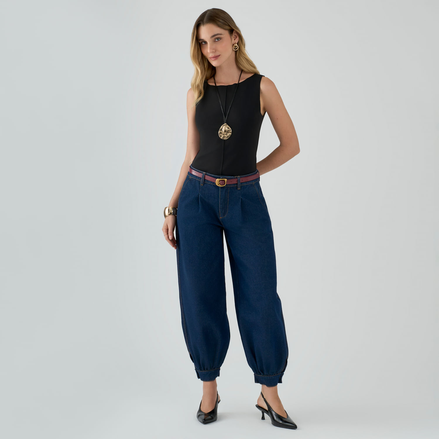 Jean Mujer Bombacho Malabar