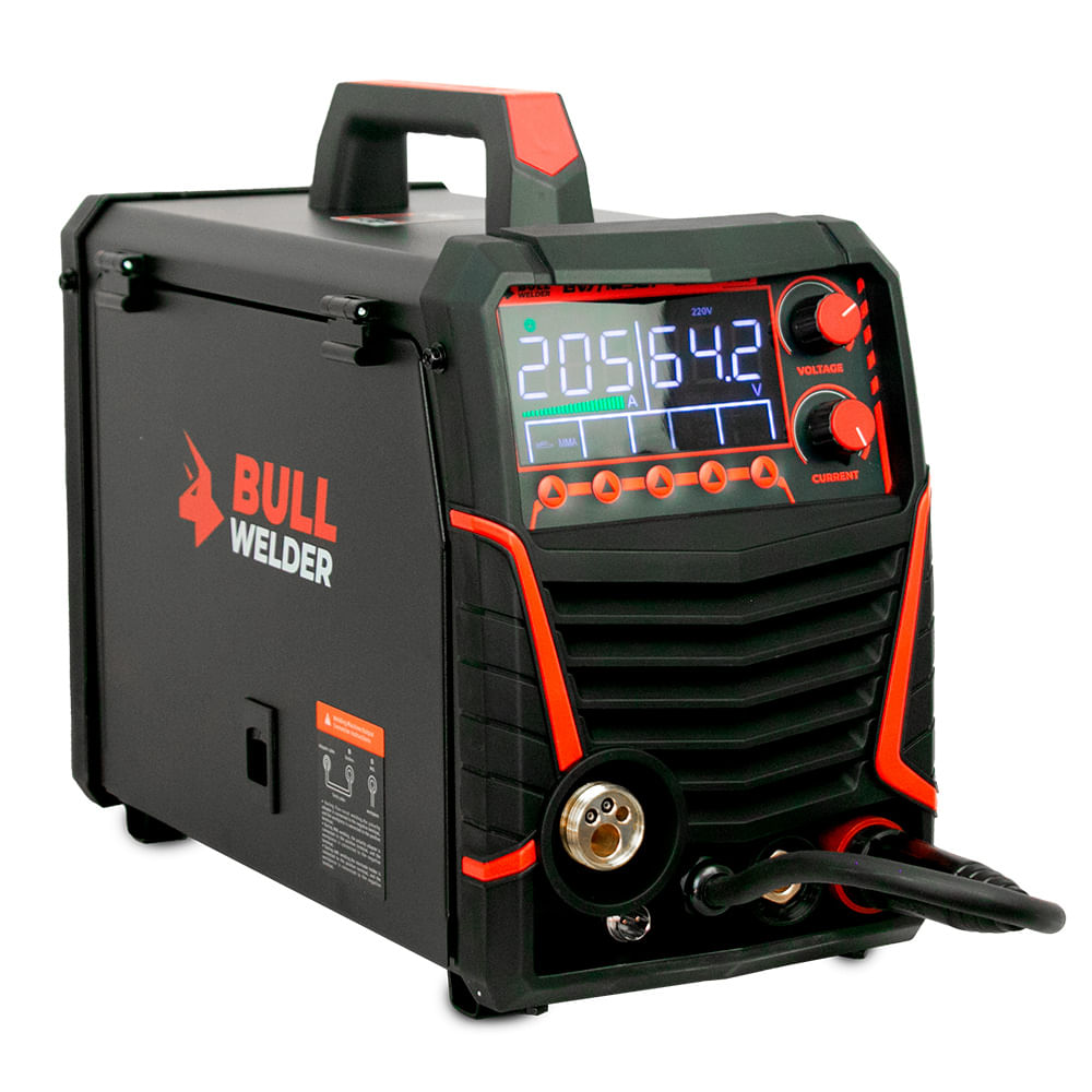 Soldadora Mig-Mma Tig Lift- 200 Amp Bull Welder Inverter