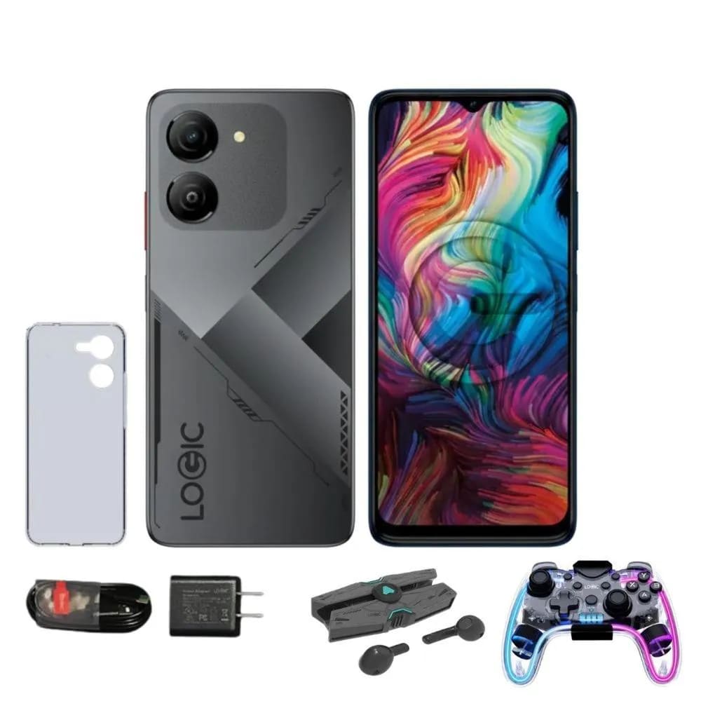 Celular Gamer Logic G1L 4gb - 128gb Pack Gaming