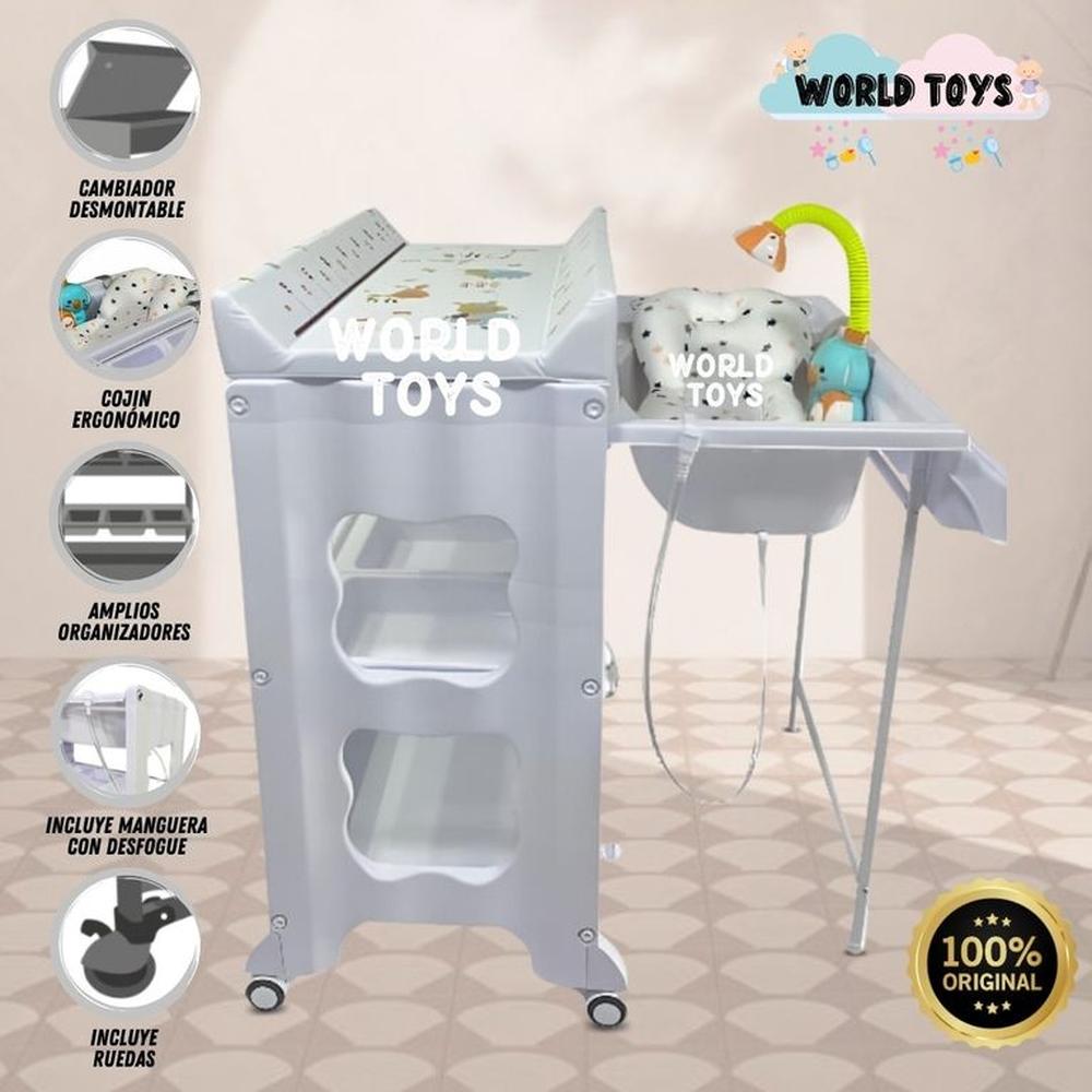 Bañera Cambiador BAMORY Edición Limitada white