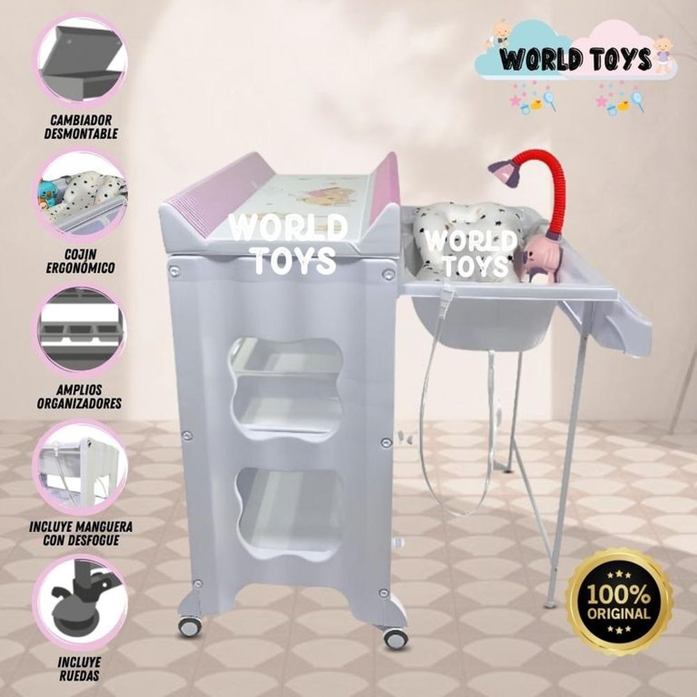 Bañera Cambiador BAMORY Edición Limitada  Pink