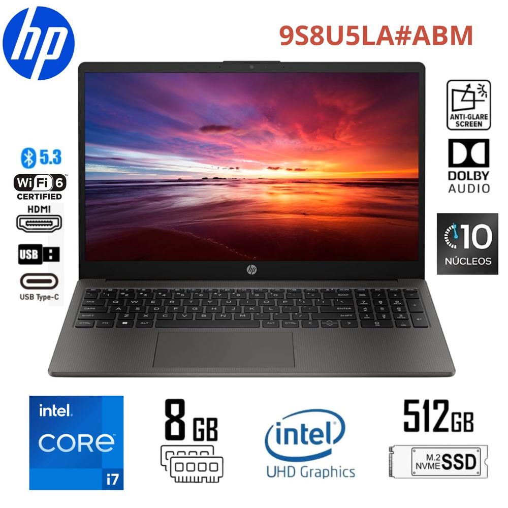 NB HP 250 G10 I7-1355U 8GB SSD512GB 9S8U5LA