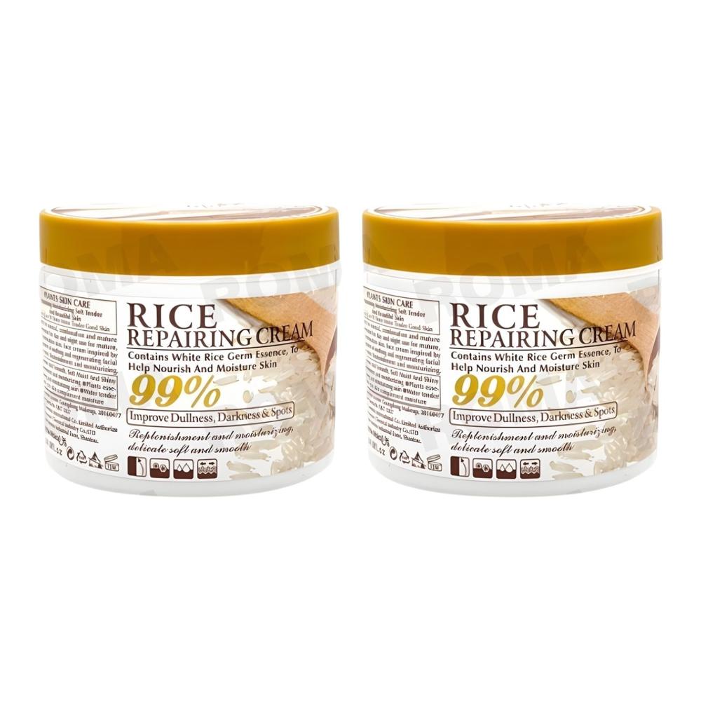 PACK 2 CREMA FACIAL ARROZ 115G WOKALI