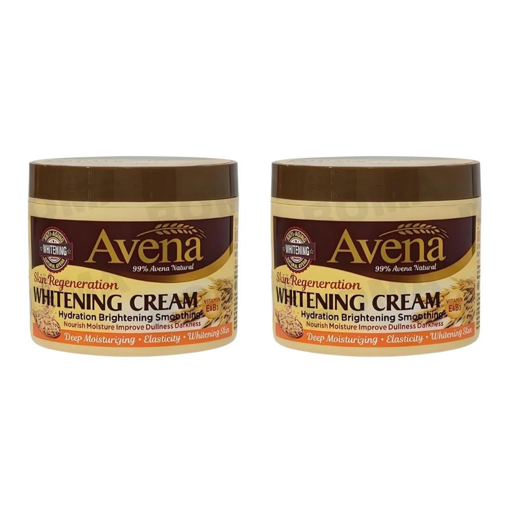 PACK 2 CREMA FACIAL ACLARANTE AVENA 115ML WOKALI