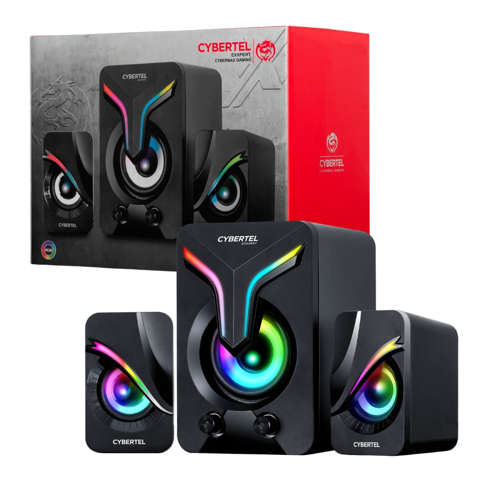 Parlante de Escritorio RGB CBX S500 Cybertel Exxpert