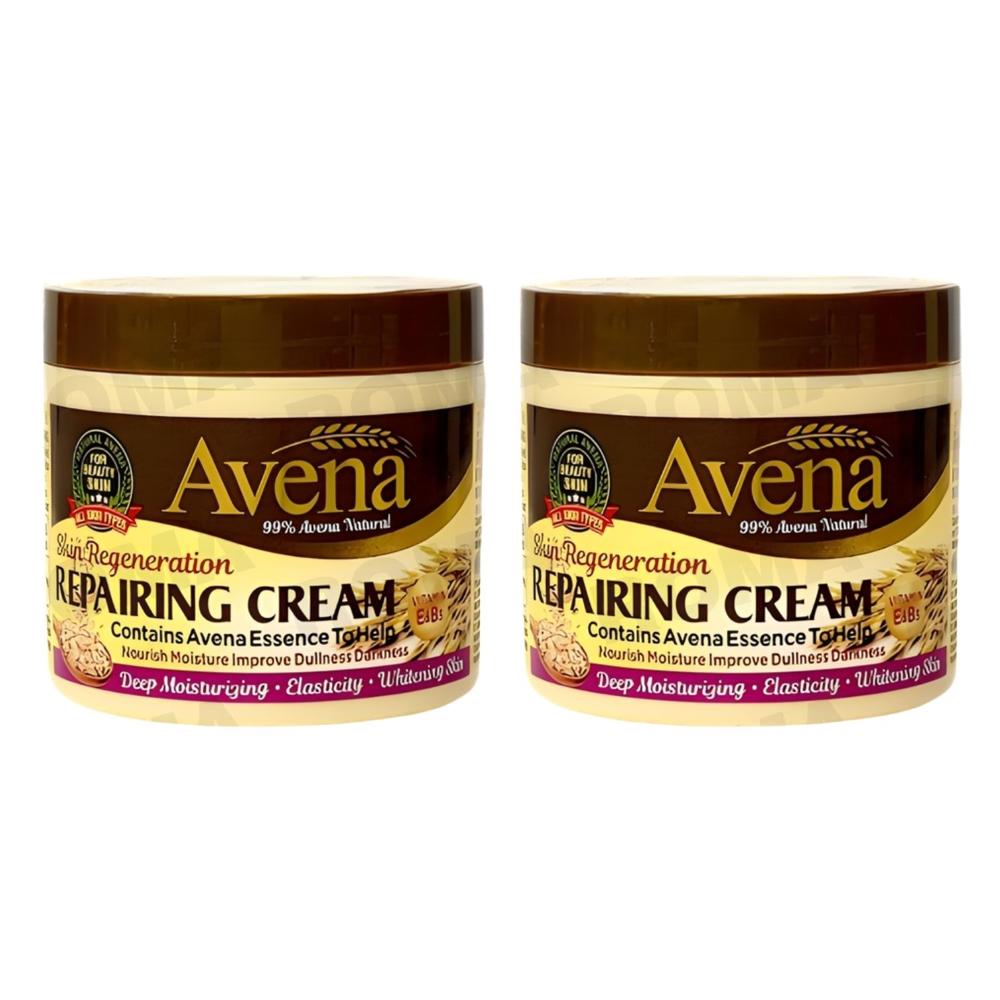 PACK 2 CREMA FACIAL HIDRATANTE AVENA 115G WOKALI