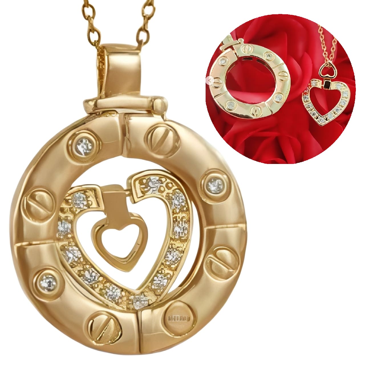 Collar De Pareja DoramaMi Otra Mitad Acero Inoxidable