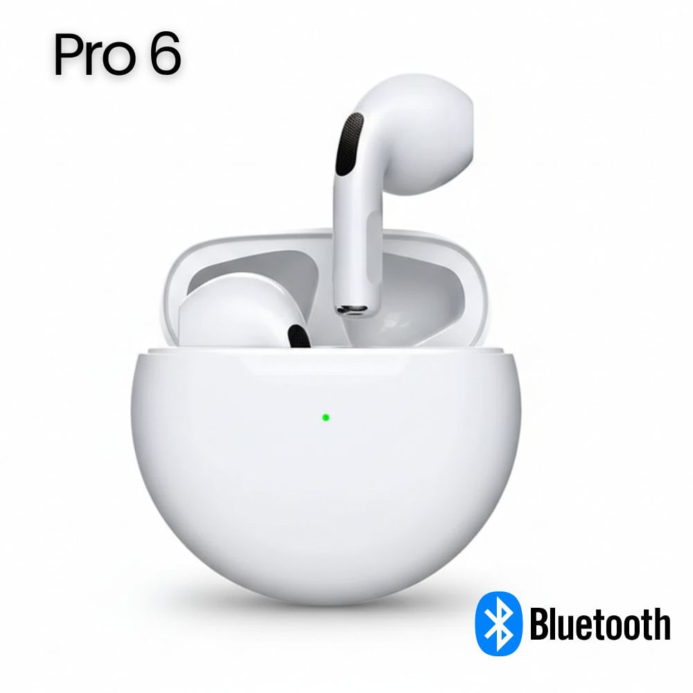 Audífonos Deportivos Inalámbricos con Bluetooth Pro 6 Auriculares Táctil