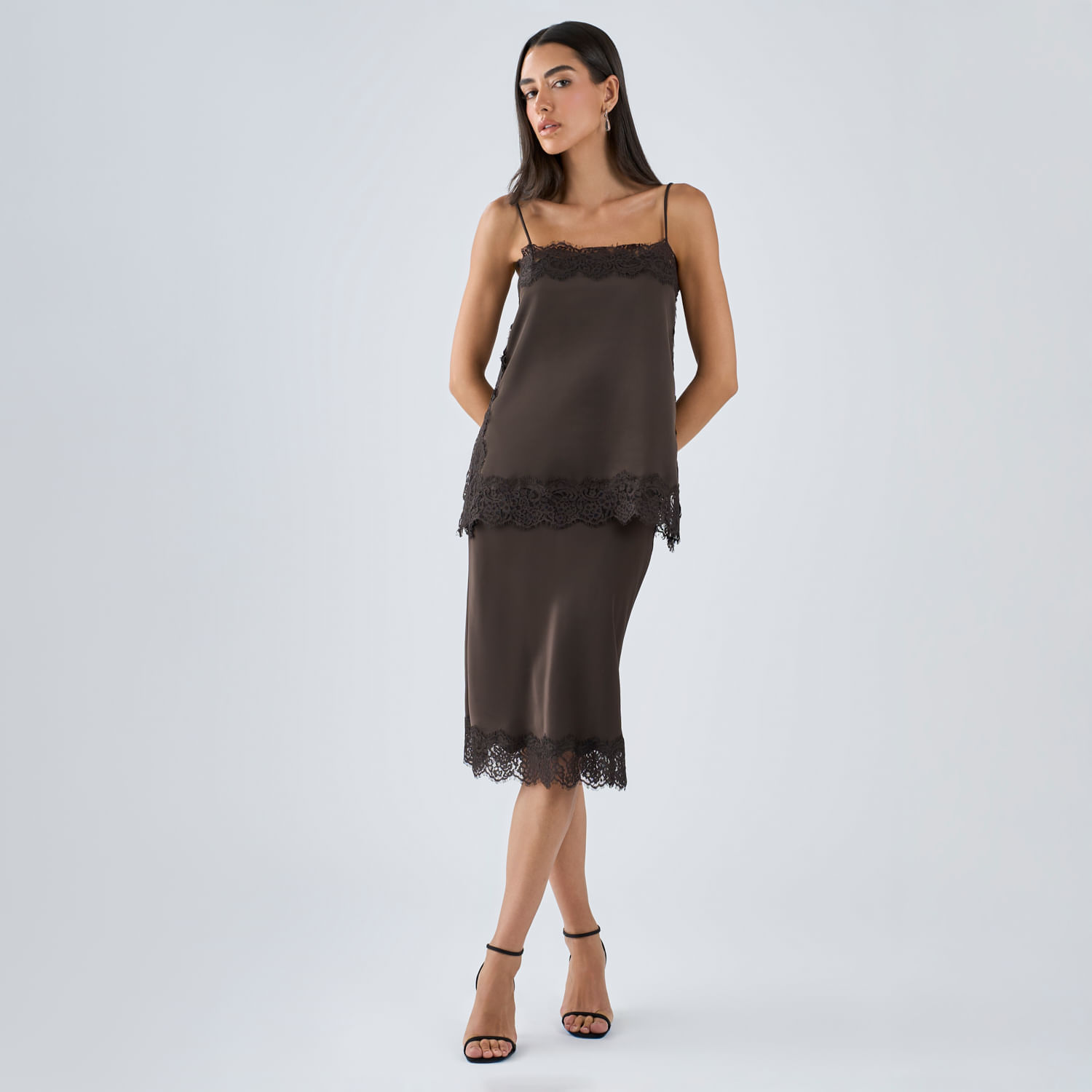 Falda Mujer Lace Malabar
