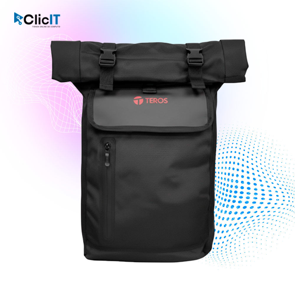 MOCHILA TEROS GAMER VISION PARA LAPTOP TE-ACS9018BK para notebooks de hasta 15.6 PN- TE-ACS9018