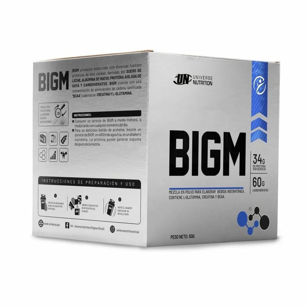 UNIVERSE NUTRITION BIGM CAJA 10 UNID. COOKIES