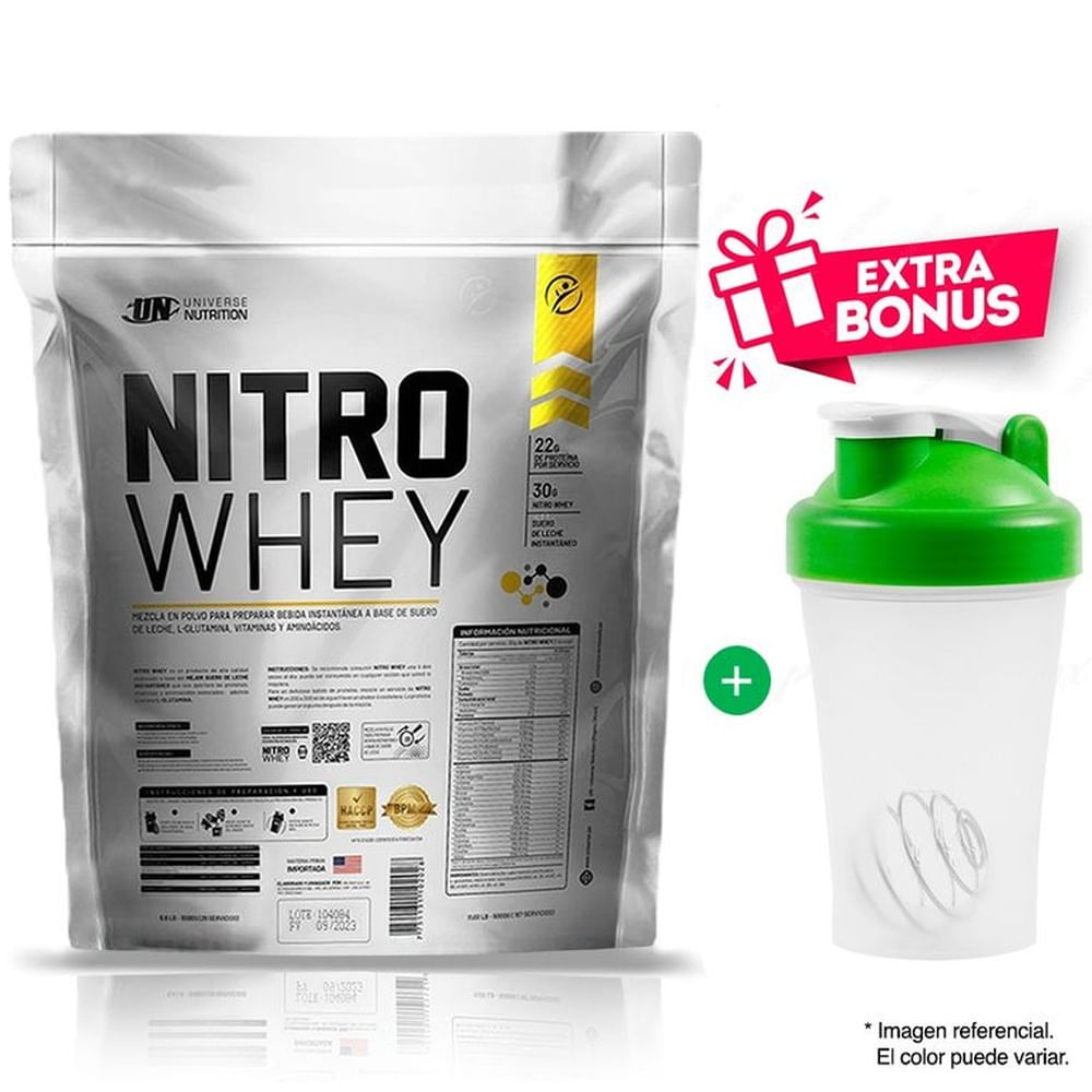 NITRO WHEY 5KG PROTEINA SUERO DE LECHE CHOCOLATE