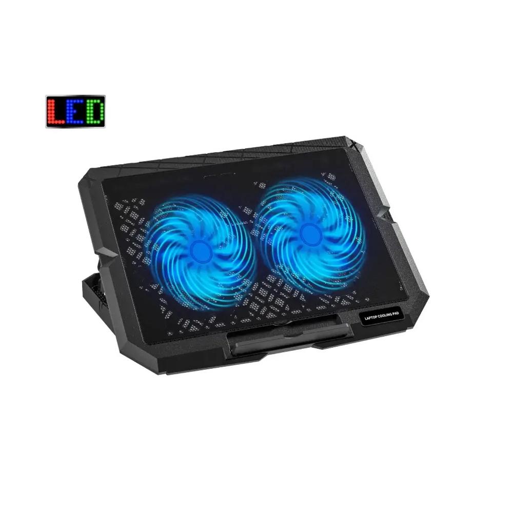 VENTILADOR GAMING X3 PARA LAPTOP CON LED Y TRIPLE VENTILADOR