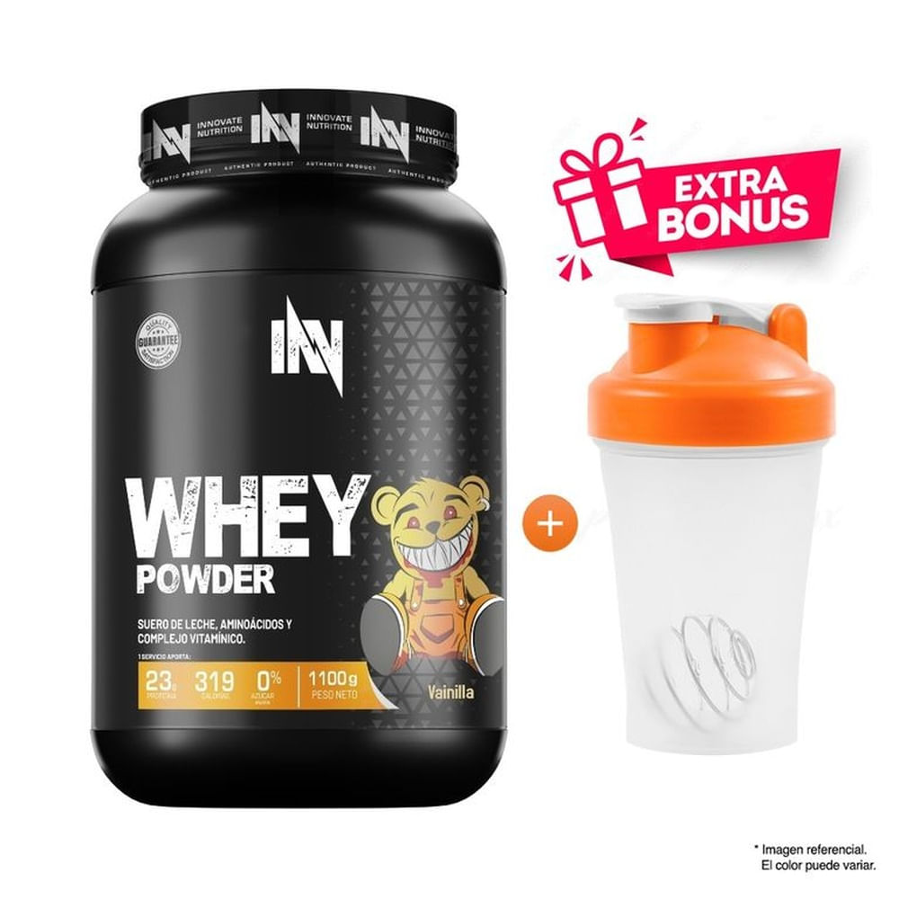 Proteina Suero De Leche Whey Powder INN 1.1 Kg Vainilla