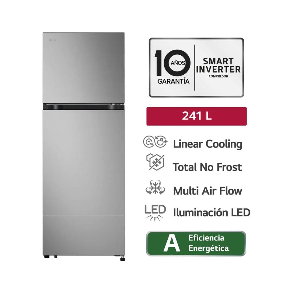 Refrigeradora LG 241LT VT24BPY Plateado
