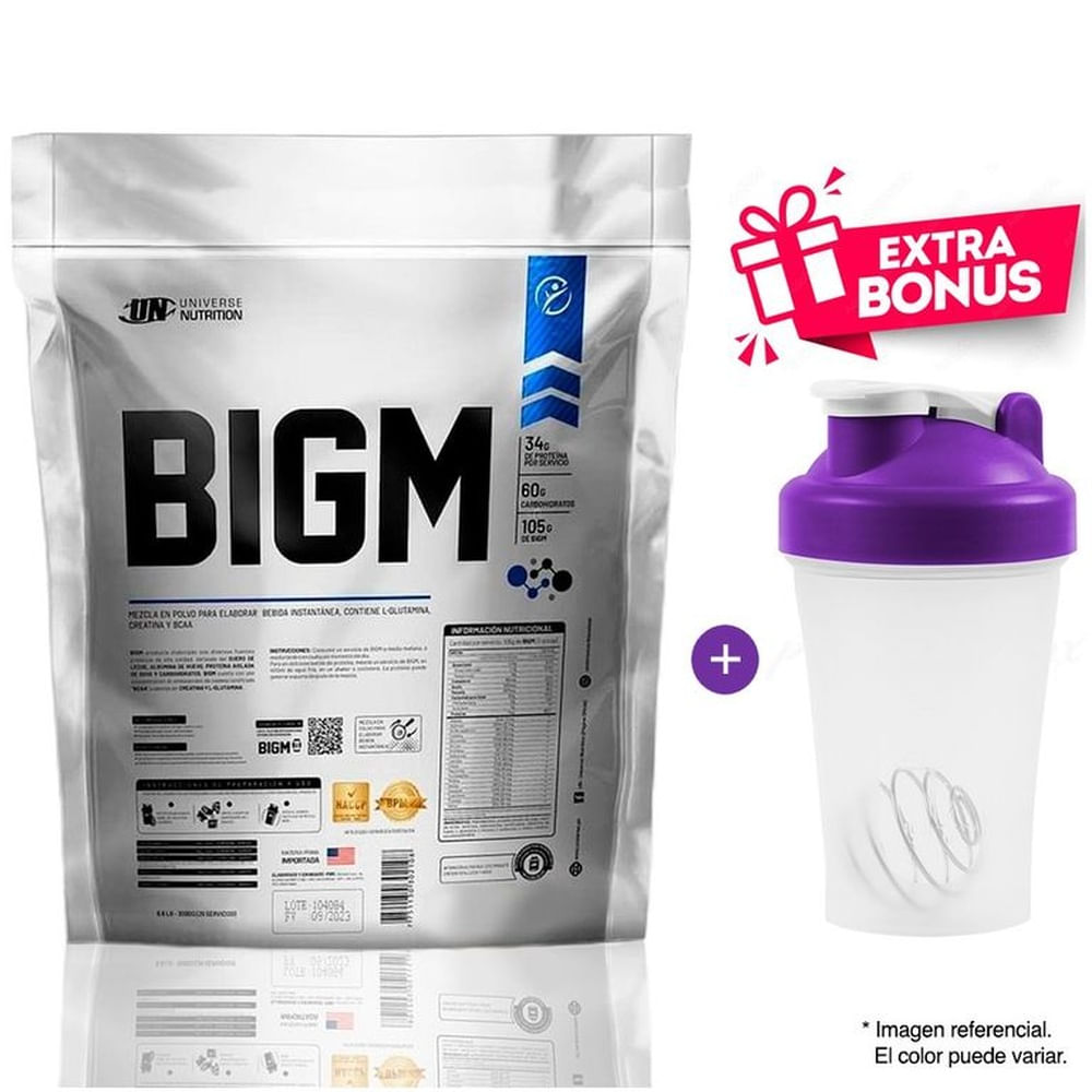 Proteína Suero de Leche Bigm 3kg Cookies and Cream