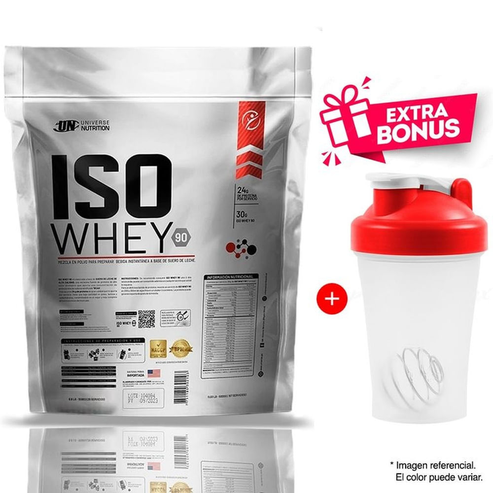Proteína Universe Nutrition Iso Whey 90 5 Kg Vainilla