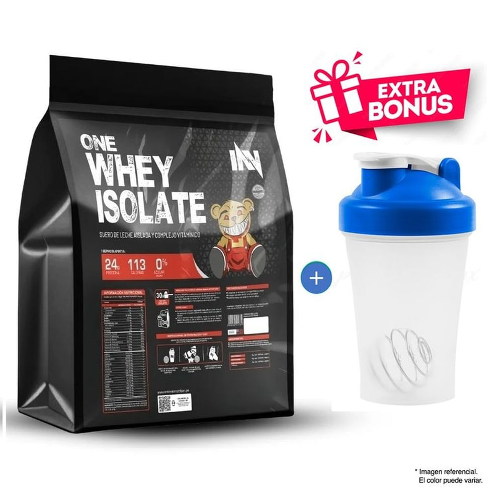 ONE WHEY ISOLATE 3000gr - INN PROTEÍNA ISOLATADA VAINILLA