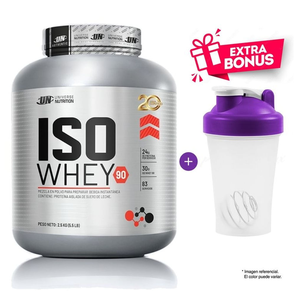 ISO WHEY 90 2500gr - UN PROTEÍNA ISOLATADA CHOCOLATE