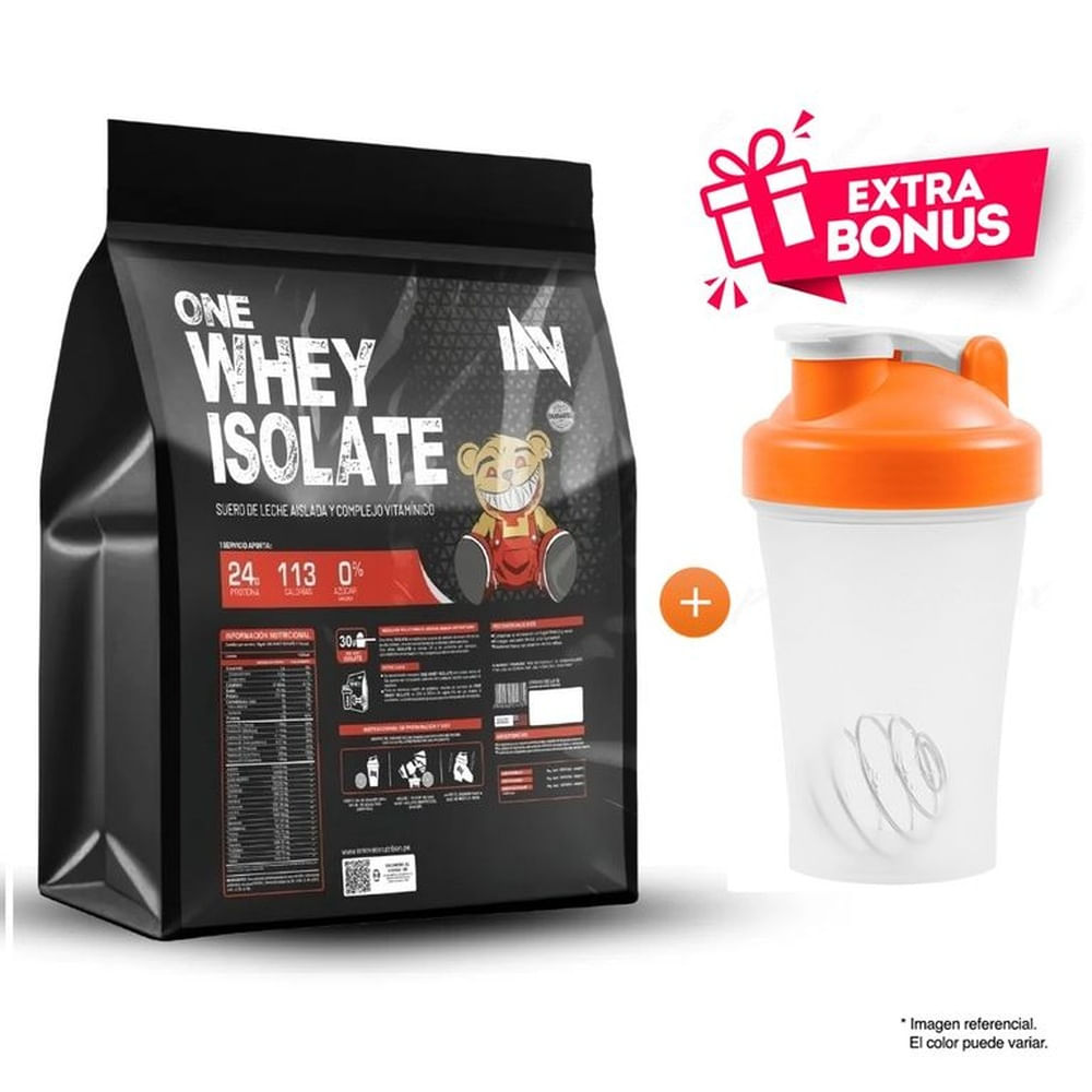 Proteína Innovate Nutrition One Whey Isolate 3 Kg Vainilla + shaker
