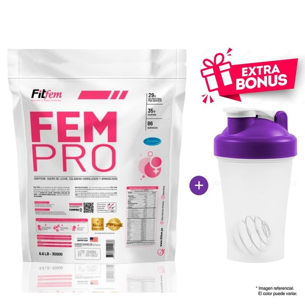 Proteína Fitfem Fem Pro 3 Kg Chocolate