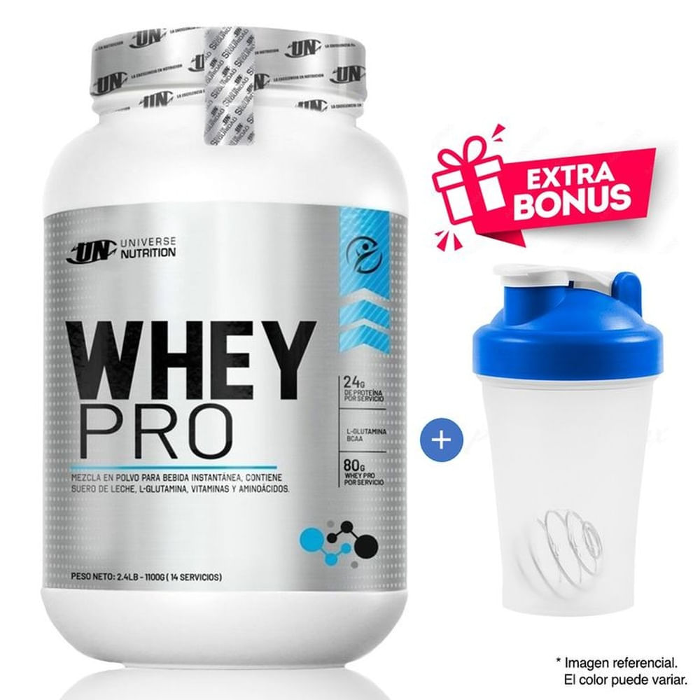 Whey Pro 1.1 kilos UN Cookies and Cream + Obsequio