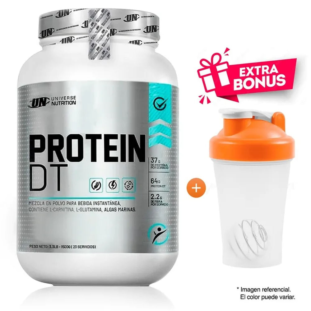 Protein Dt 1.5 kg UN Vainilla + Obsequio