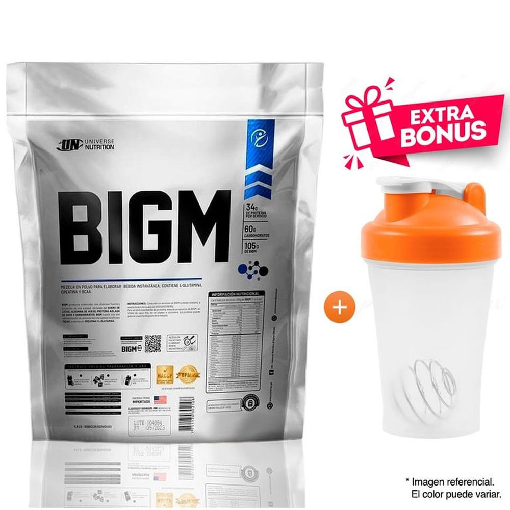 Proteína Universe Nutrition Bigm 5 Kg Cookies + shaker
