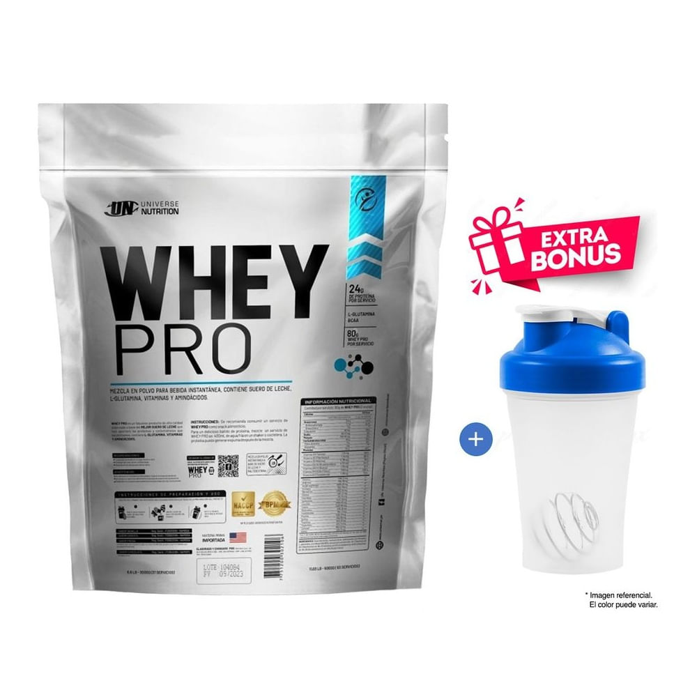 PROTEÍNA WHEY PRO 3KG VAINILLA UNIVERSE NUTRITION