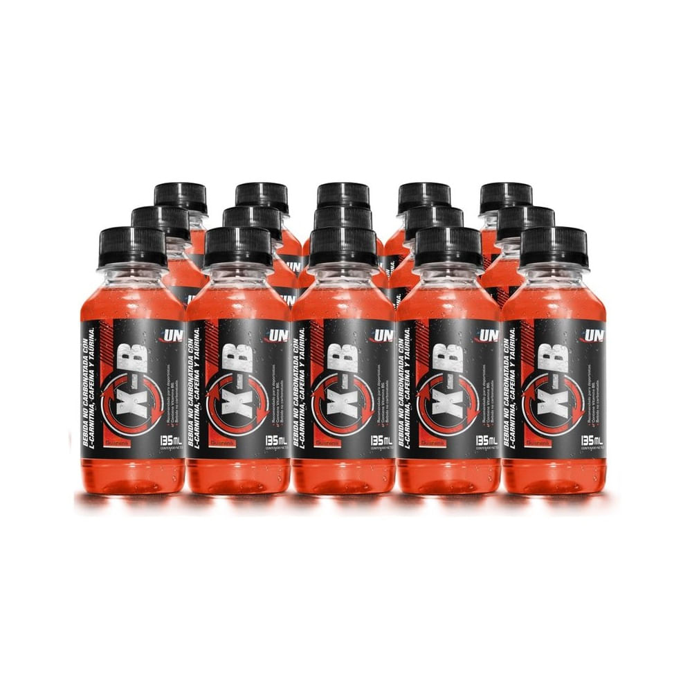 XB 1 Paquete De 15 Botellas 135ml L-Carnitina Guaraná