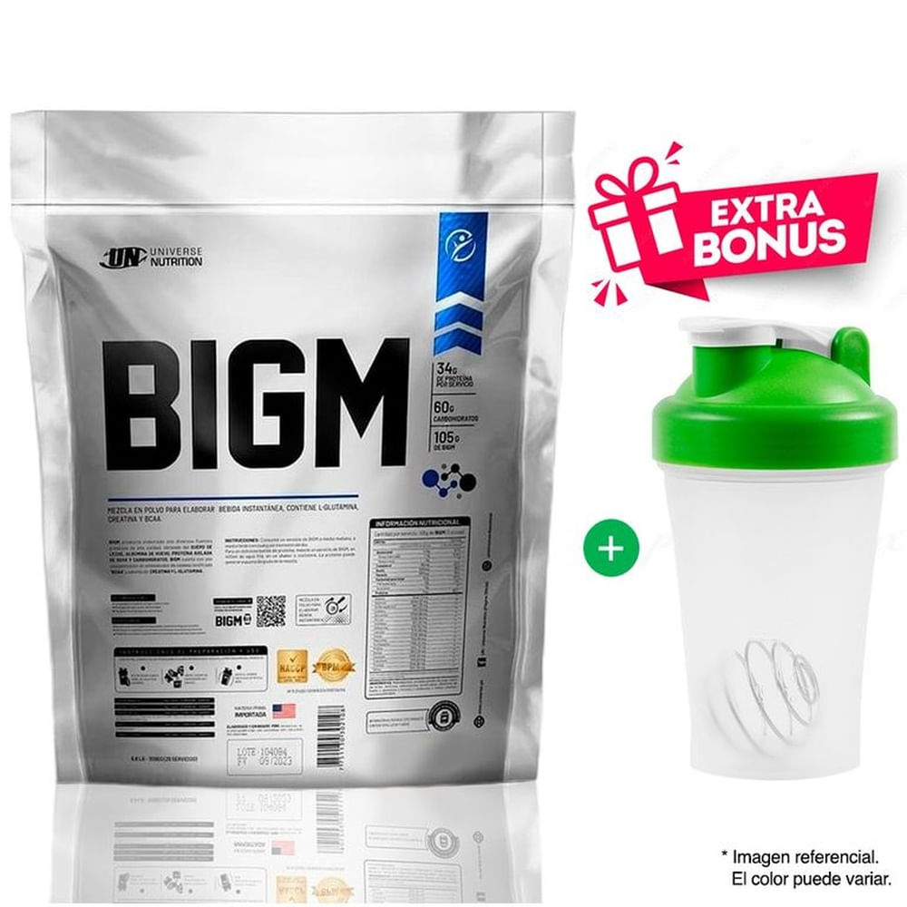 Proteína Universe Nutrition Bigm 3 kg Chocolate + Shaker